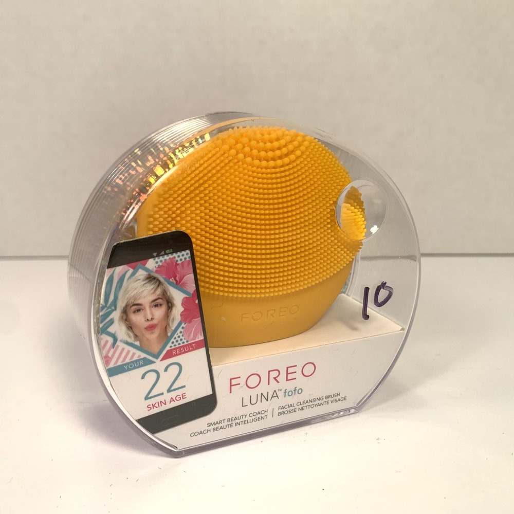 Foreo Luna FoFo Smart Beauty Facial‎ Cleansing Brush - Sunflower Yellow